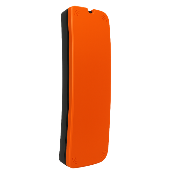 Tecmen batteri til viftemotor E4-T oransje front