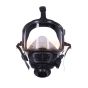 Promask gassmaske og støvmaske for trykkluft sort front