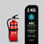 Housegard pulverslukker 2 kg ABC | 13A 89BC