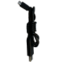 Ladekabel til poli gassmåler svart
