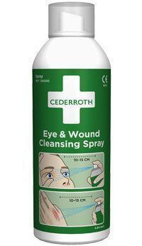 Cederroth øyedusj spray 150ml grønn flaske