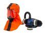 CleanAIR® Lang Hette CA-2 med ventil oransje