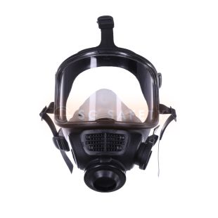 Promask gassmaske og støvmaske for trykkluft sort front