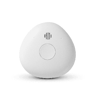 røykvarsler hvit pebble 10 front brannalarm