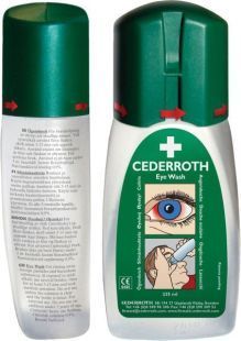 Cederroth øyedusjflaske lommemodell 235ml grønn