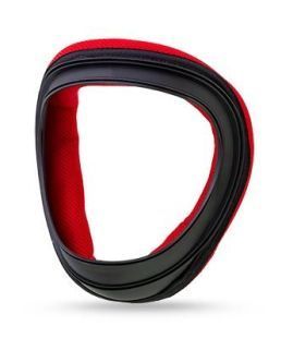 CleanAIR® UniMask® komfort ansiktstetning rød