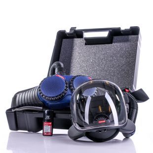 komplett åndedrettsvern ready2work med koffert og unimask