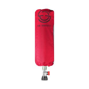 Trykkluftflaske med ventil | 3 L og 300 BAR