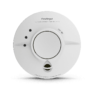Røykvarsler/ brannalarm FireAngel hvit front