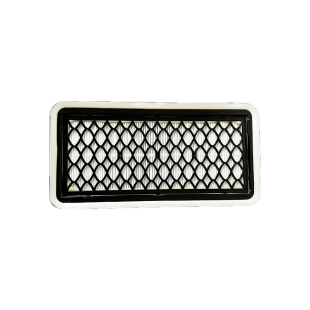 P3-filter til Tecmen E4-T viftemotor sett ovenfra