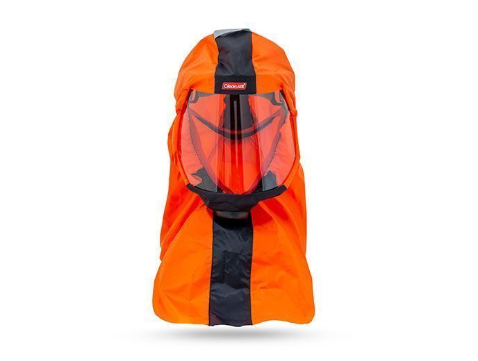 CleanAIR® Lang Hette CA-2 med ventil oransje