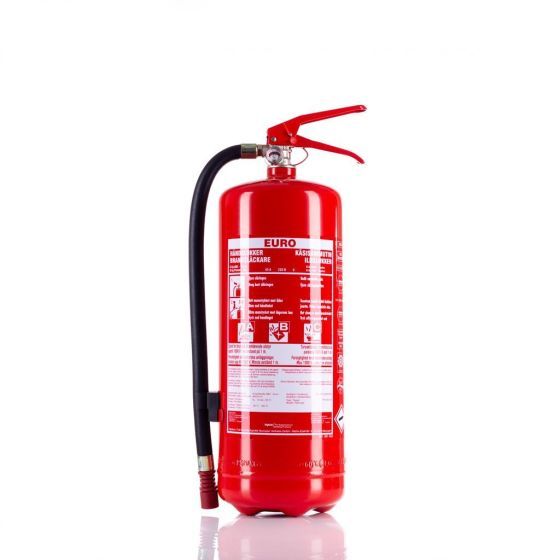 EURO brannslukker ABC pulver 6 kg