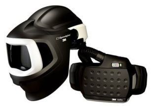 3M™ Speedglas™ Sveiseskjerm 9100MP, uten sveiseglass, med 3M™ Adflo™ PAPR-respirator, 577700